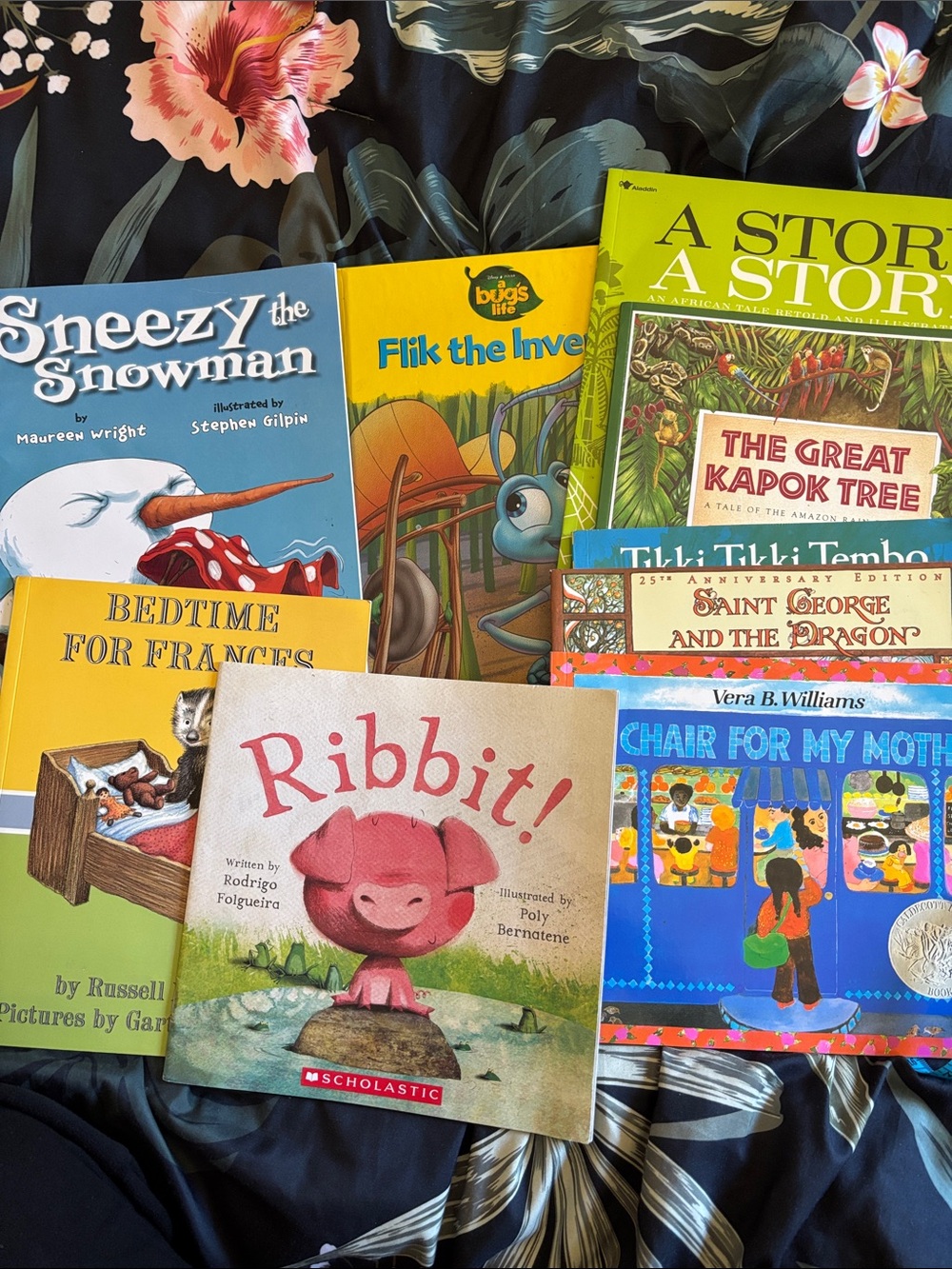 Scholastic Children's Picture Book Bundle Lot of 9